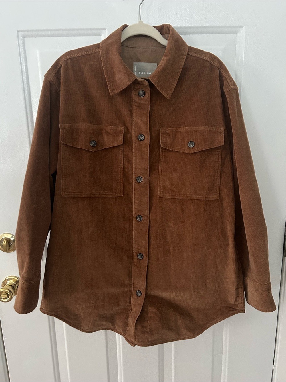 Everlane Oversized Corduroy Shirt Jacket Size L